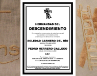 Misa por los hermanos Pedro Herrero y Soledad Carnero
